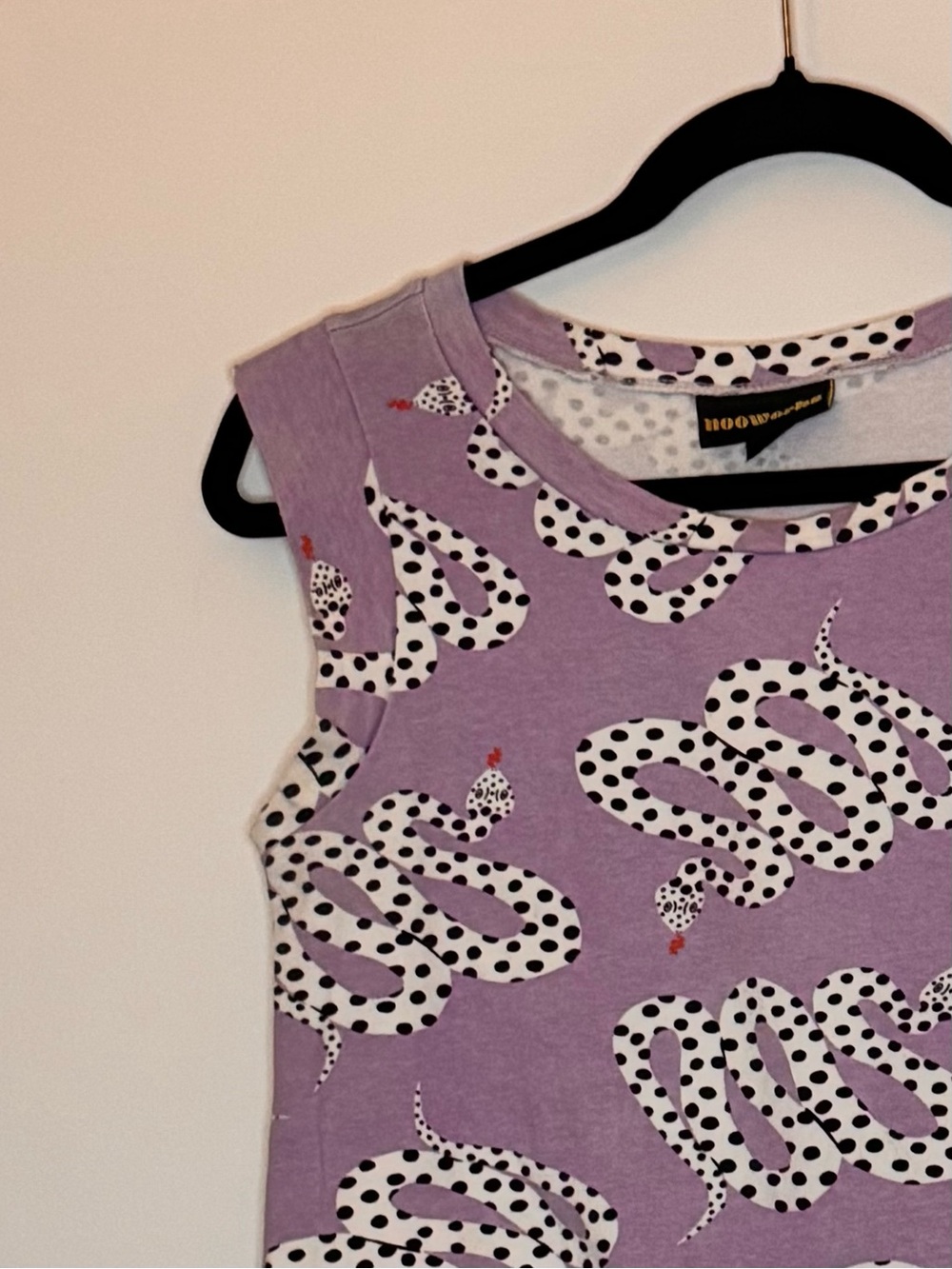 Nooworks Muscle Tee in Micotti Snake